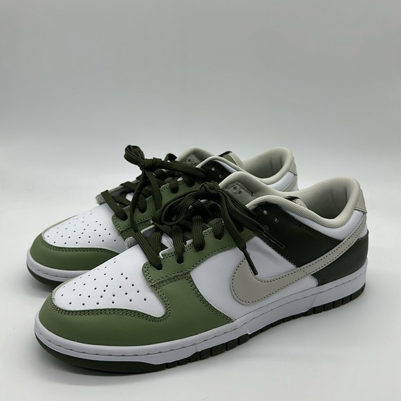 New Men’s Nike Dunk Low 'Oil Green Cargo Khaki' FN6882-100 NWOB - Picture 6 of 8